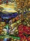 Needlepoint canvas for halfstitch without yarn after L.C. Tiffany - Autumn Landscape 2192J - Printed Tapestry Canvas